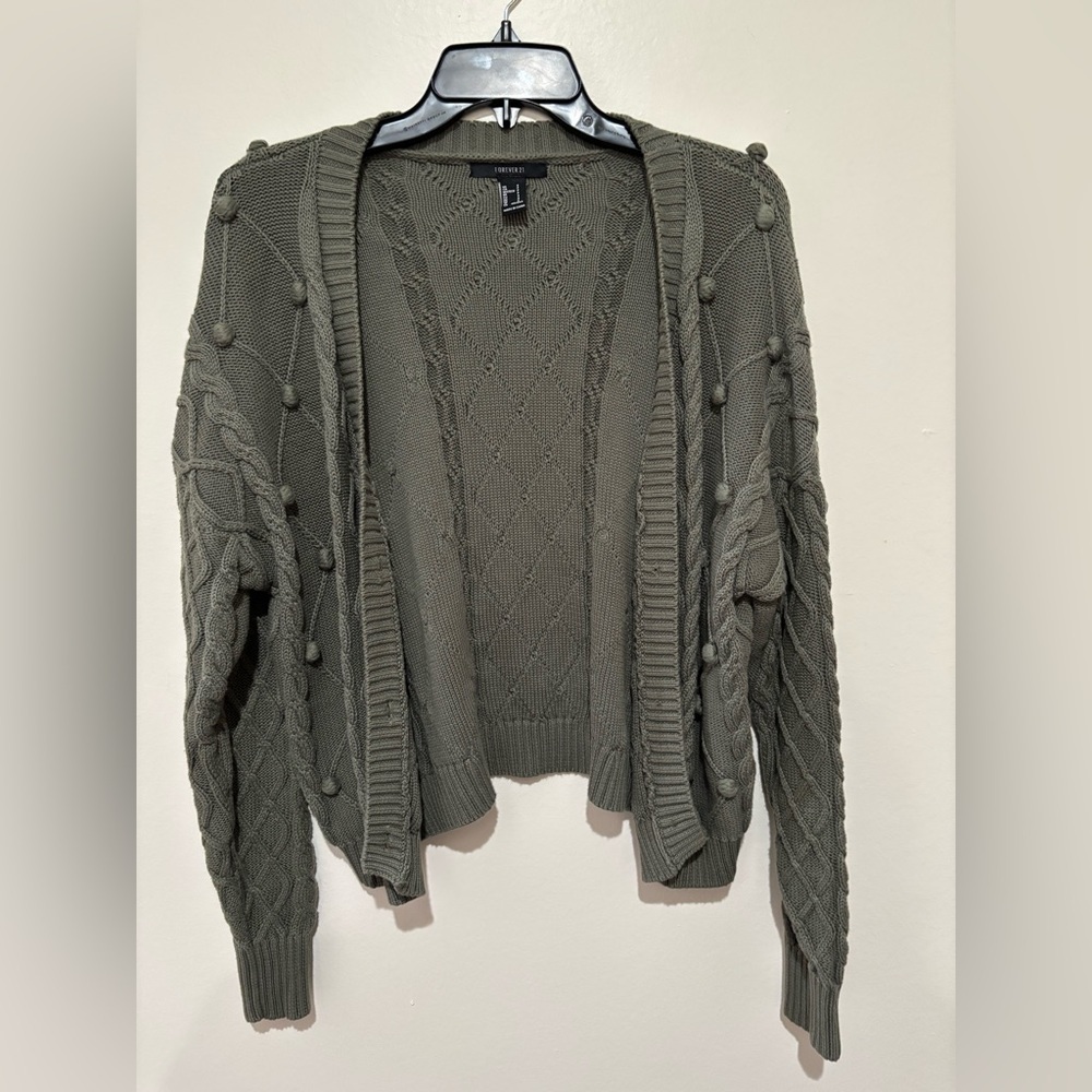 Forever 21 sweater jacket size small